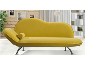 Fabric sofa bed