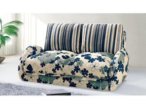 Fabric sofa bed
